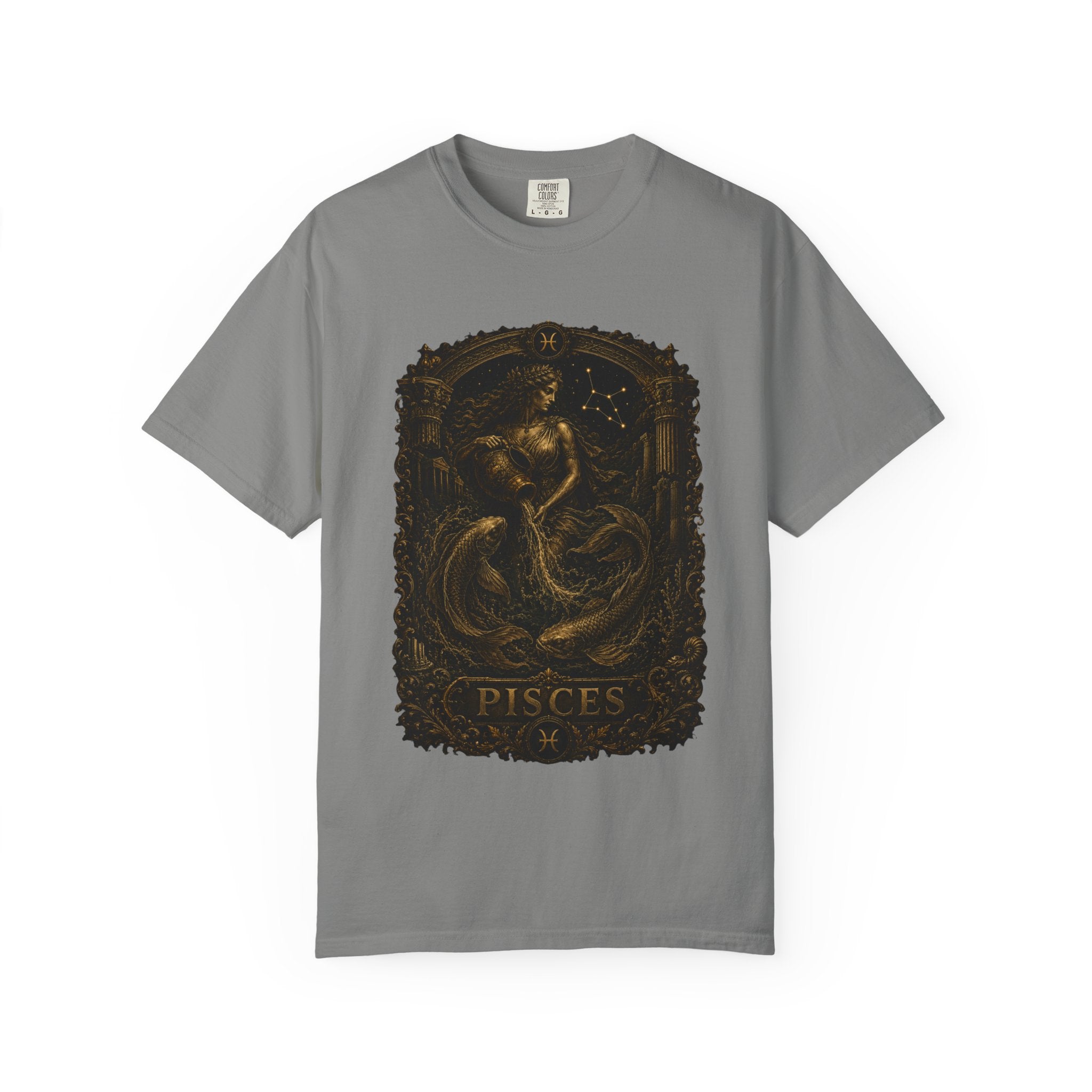 Pisces Zodiac Mermaid T-Shirt | Astrological Sign Graphic Tee