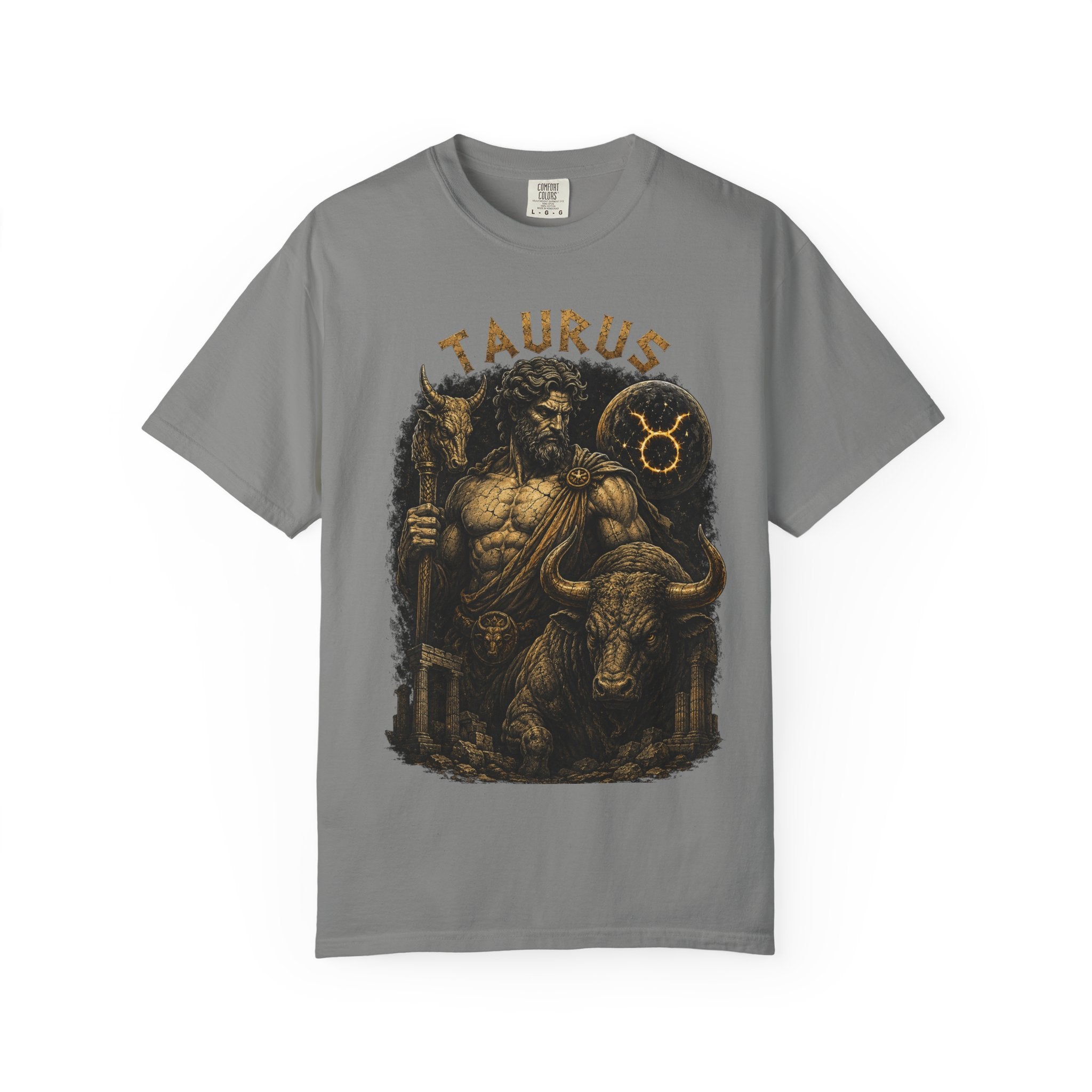 Taurus Bull Zodiac shirt | Mythic Taurus illustration tee