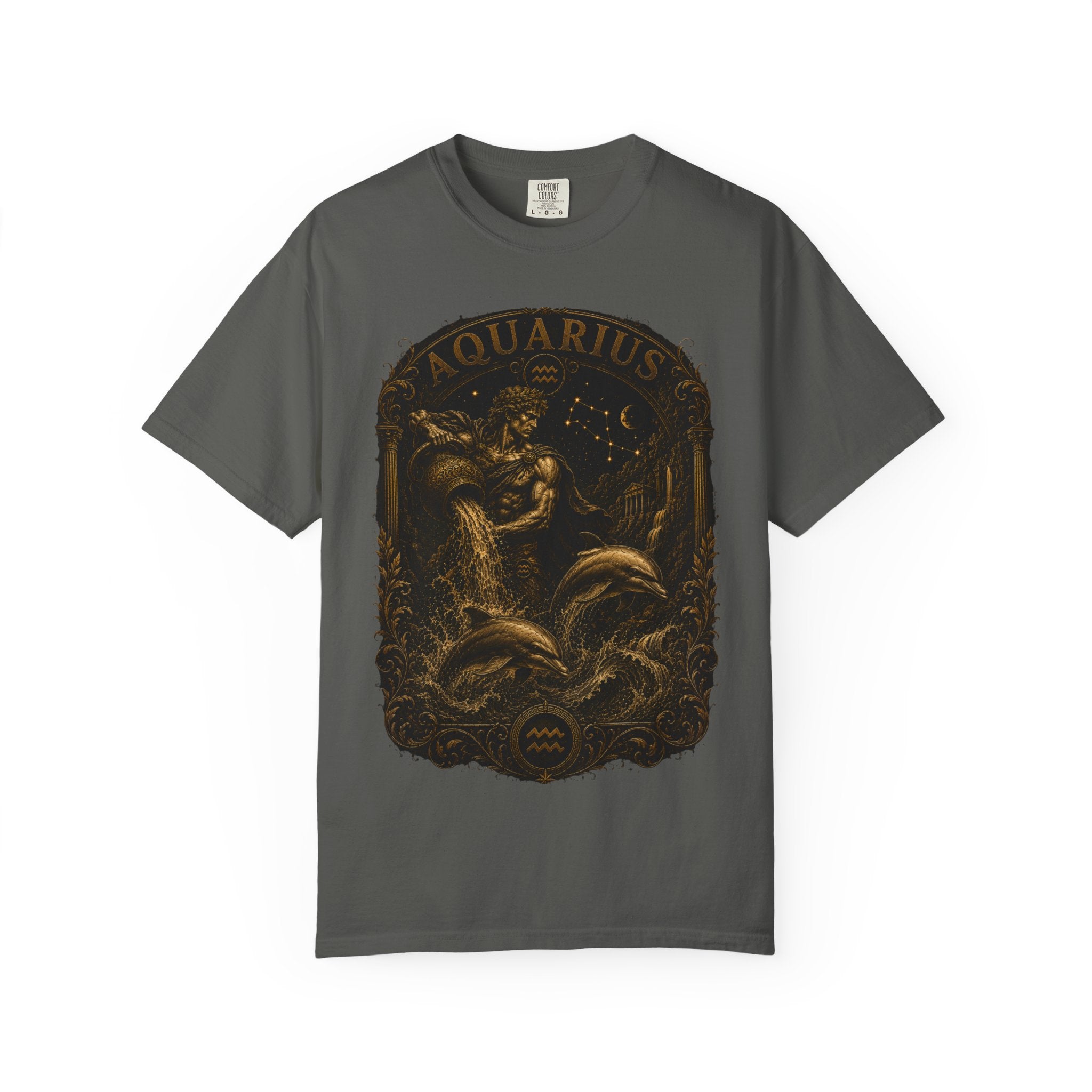 Aquarius Zodiac Water Bearer T-Shirt | Astrological Constellation Tee