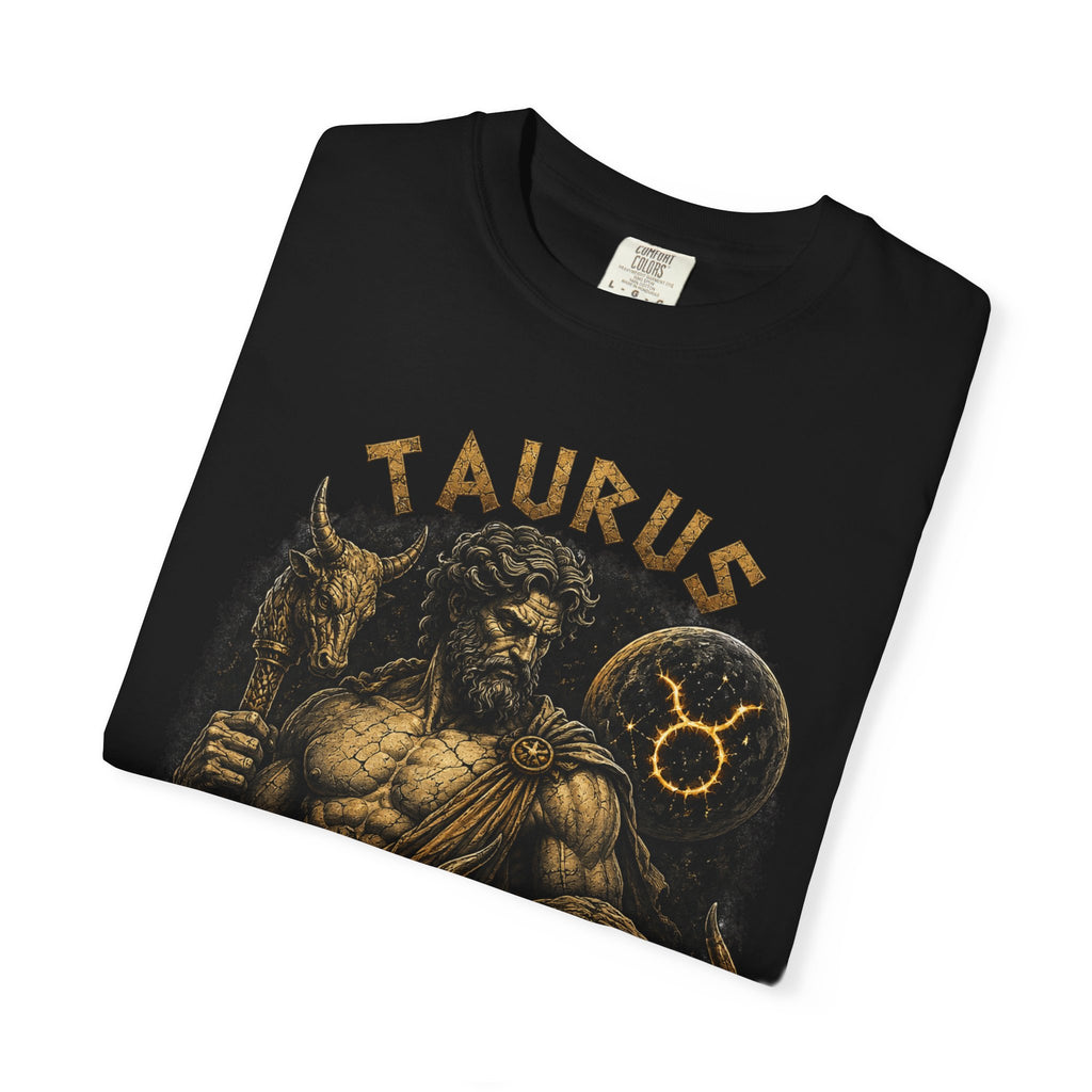 Taurus Bull Zodiac shirt | Mythic Taurus illustration tee