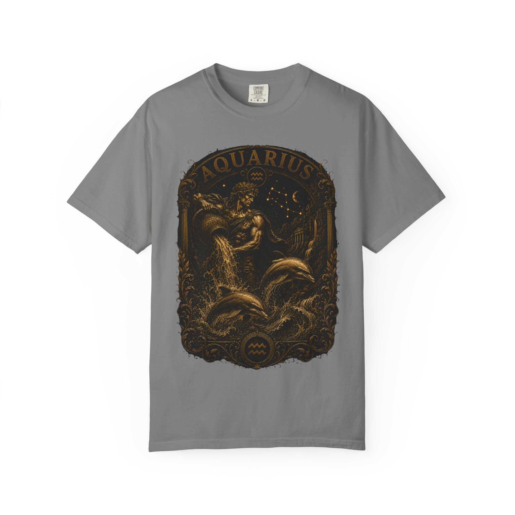 Aquarius Zodiac Water Bearer T-Shirt | Astrological Constellation Tee