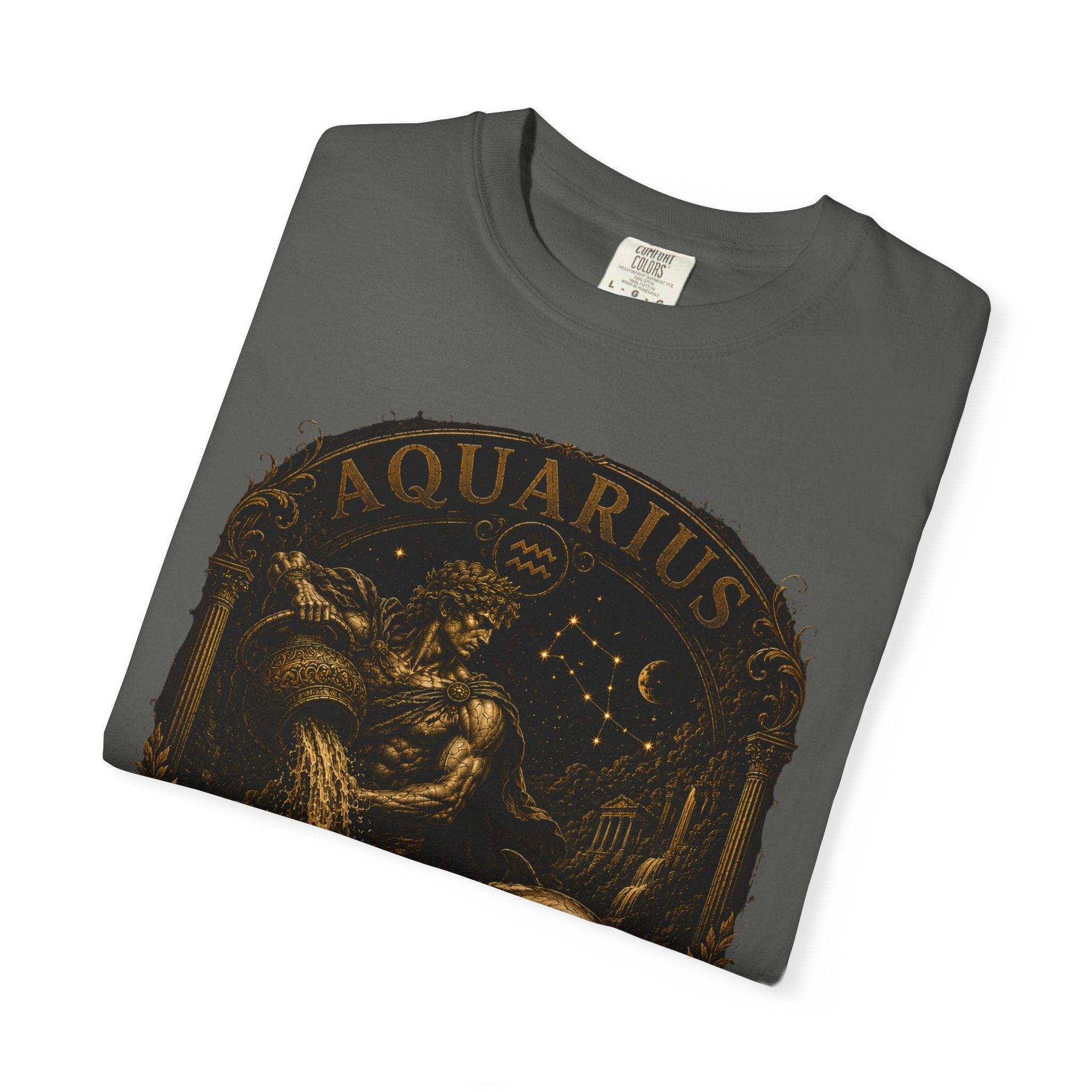 Aquarius Zodiac Water Bearer T-Shirt | Astrological Constellation Tee