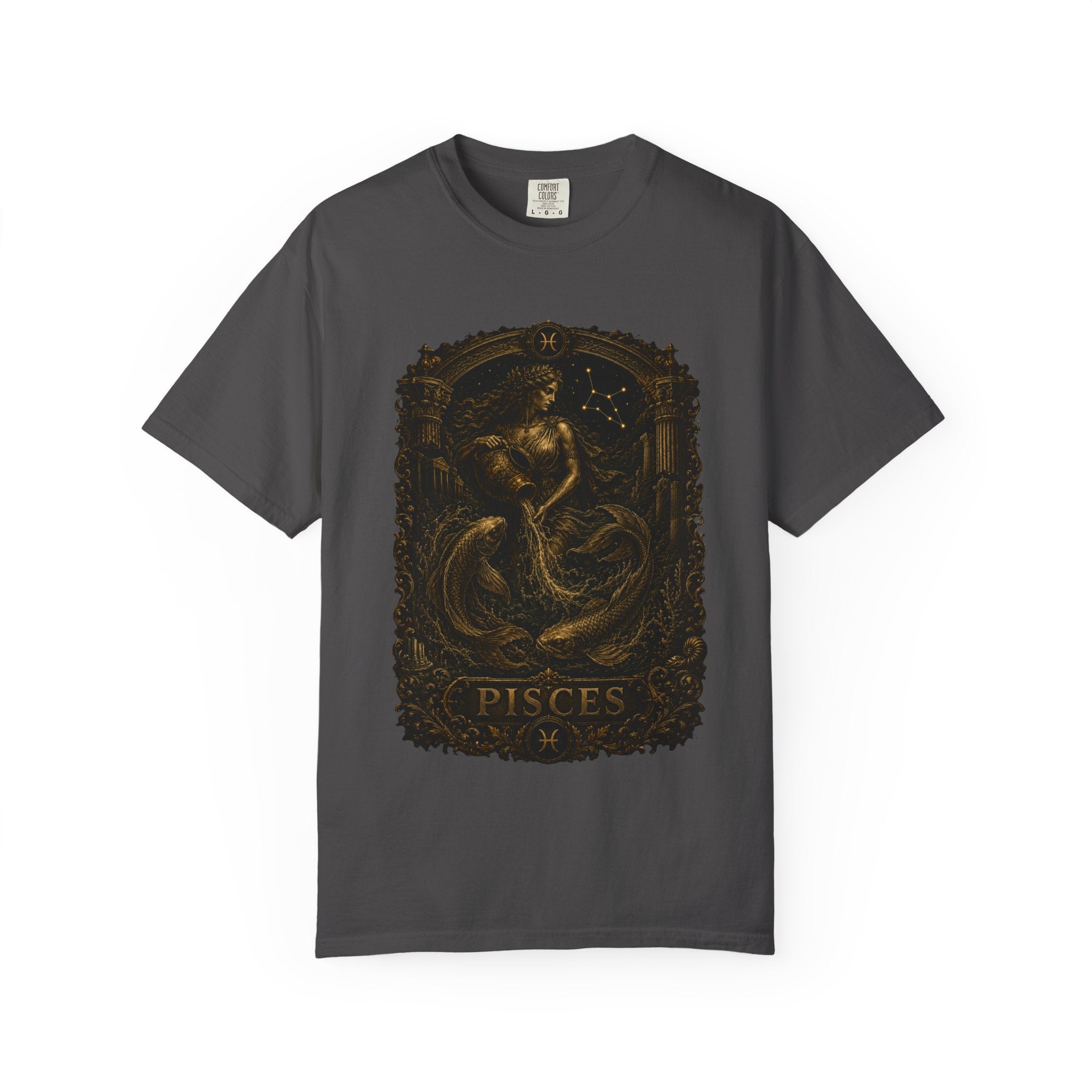 Pisces Zodiac Mermaid T-Shirt | Astrological Sign Graphic Tee