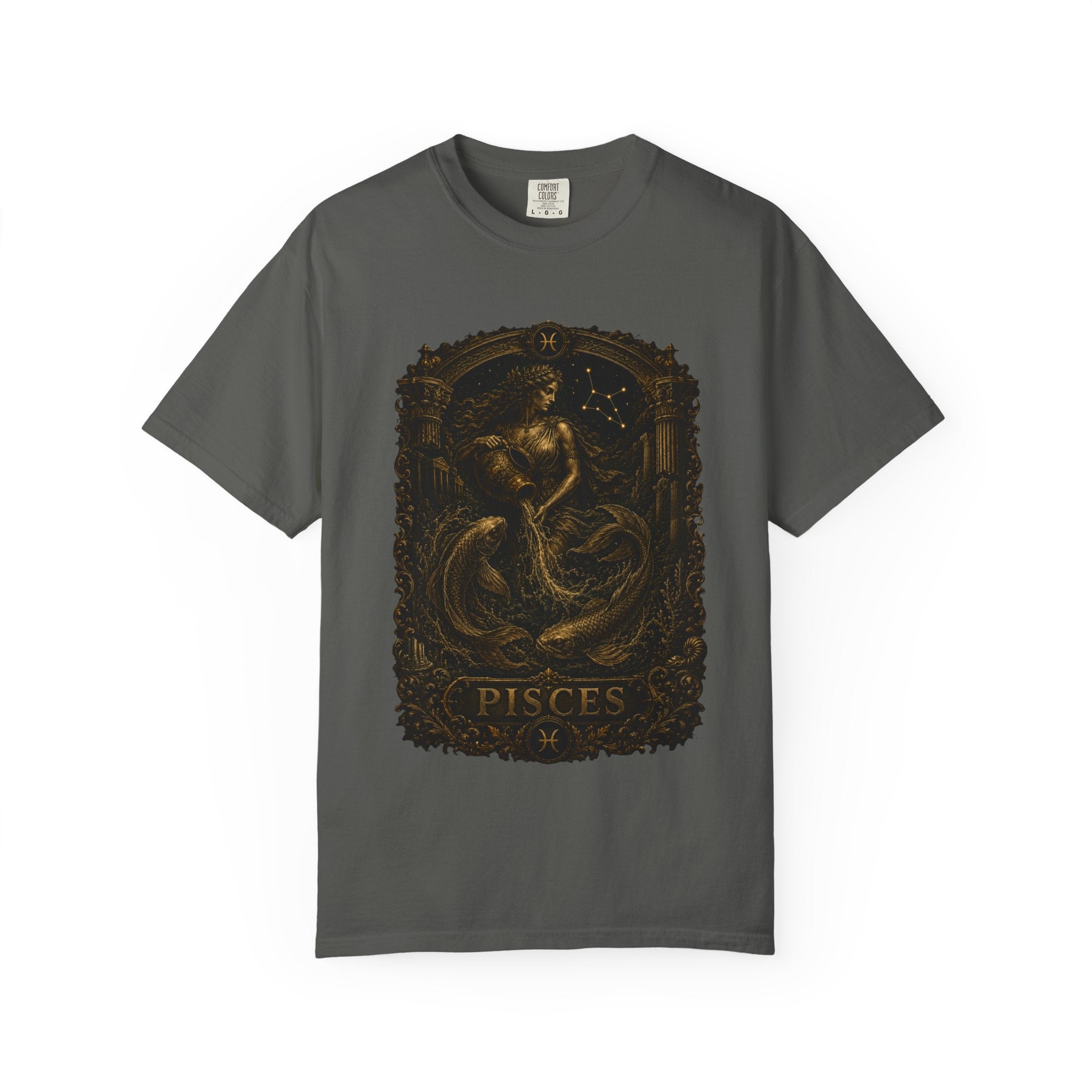 Pisces Zodiac Mermaid T-Shirt | Astrological Sign Graphic Tee