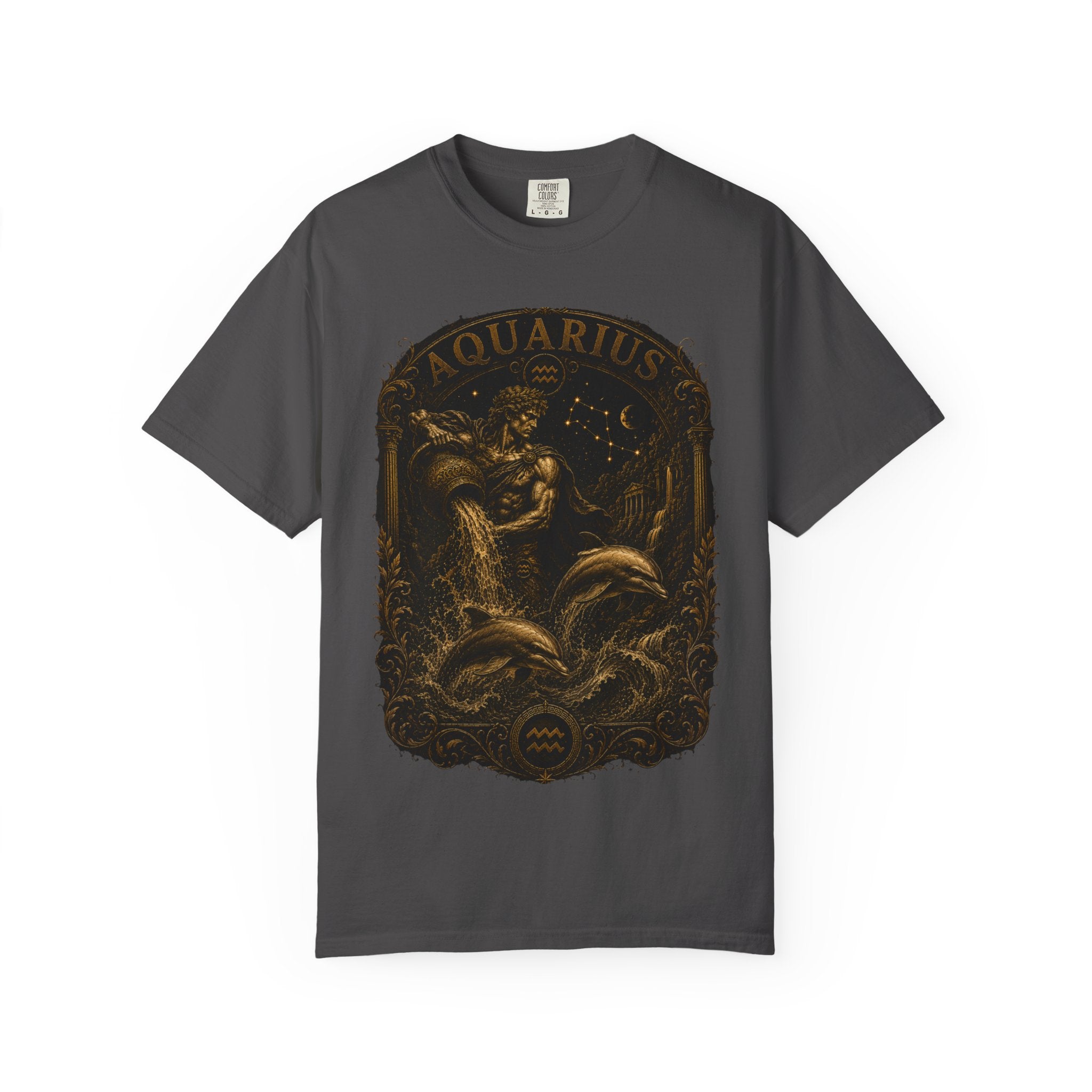 Aquarius Zodiac Water Bearer T-Shirt | Astrological Constellation Tee
