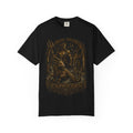 Capricorn zodiac goat illustration T-Shirt | Astrological sign tee