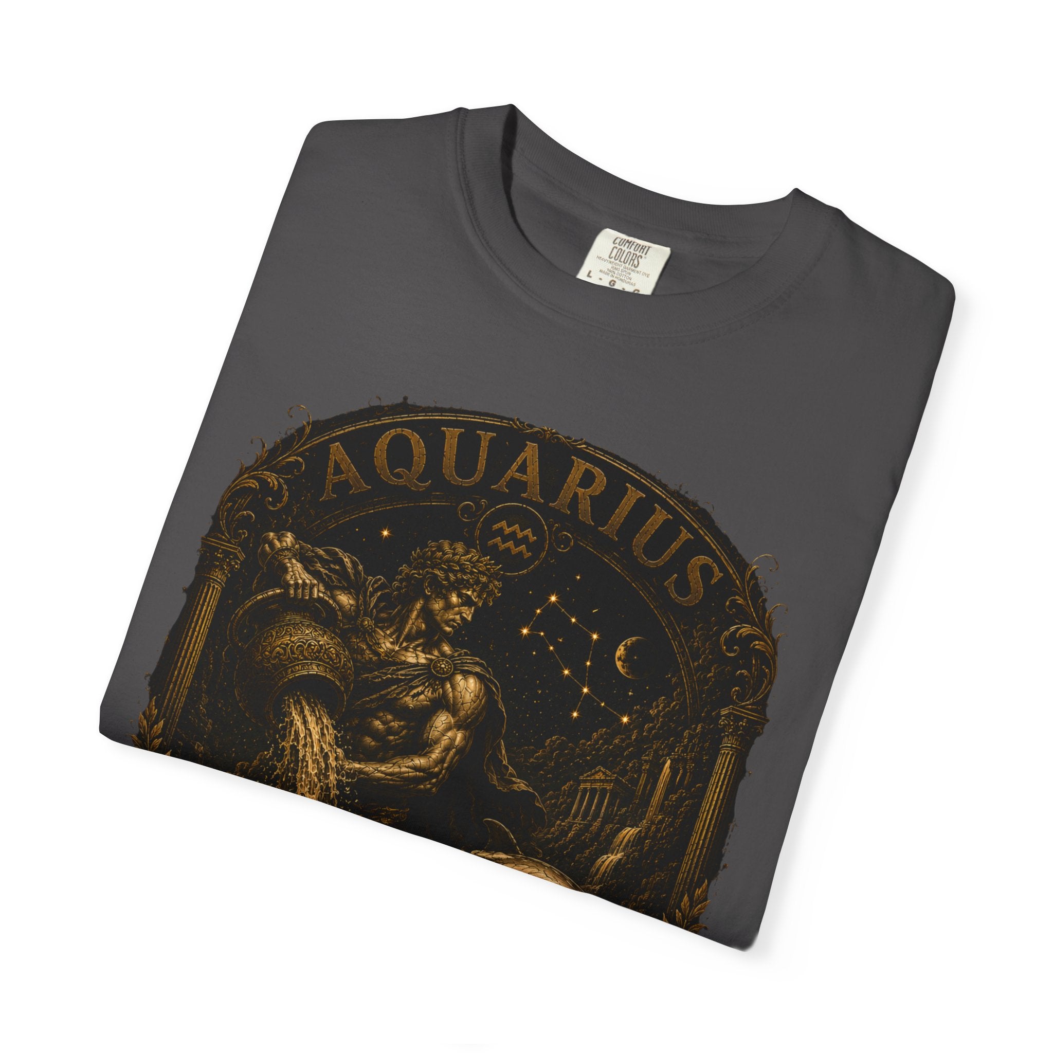 Aquarius Zodiac Water Bearer T-Shirt | Astrological Constellation Tee