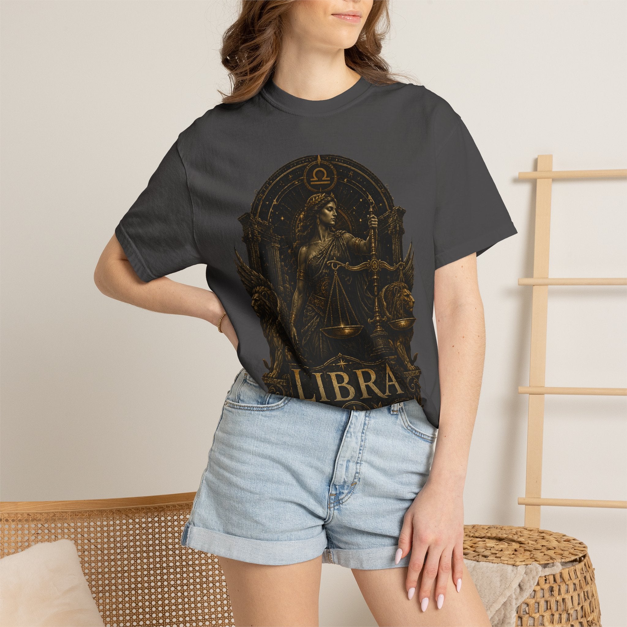 Libra Zodiac Scales T-Shirt | Astrological Sign Tee