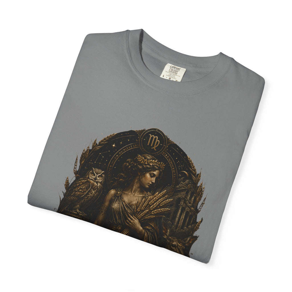 Virgo Goddess Illustration T-Shirt | Zodiac Virgo Shirt