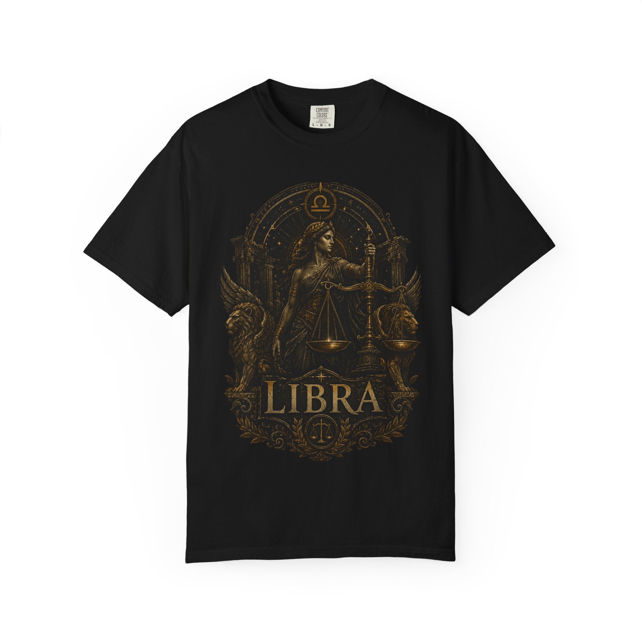 Libra Zodiac Scales T-Shirt | Astrological Sign Tee