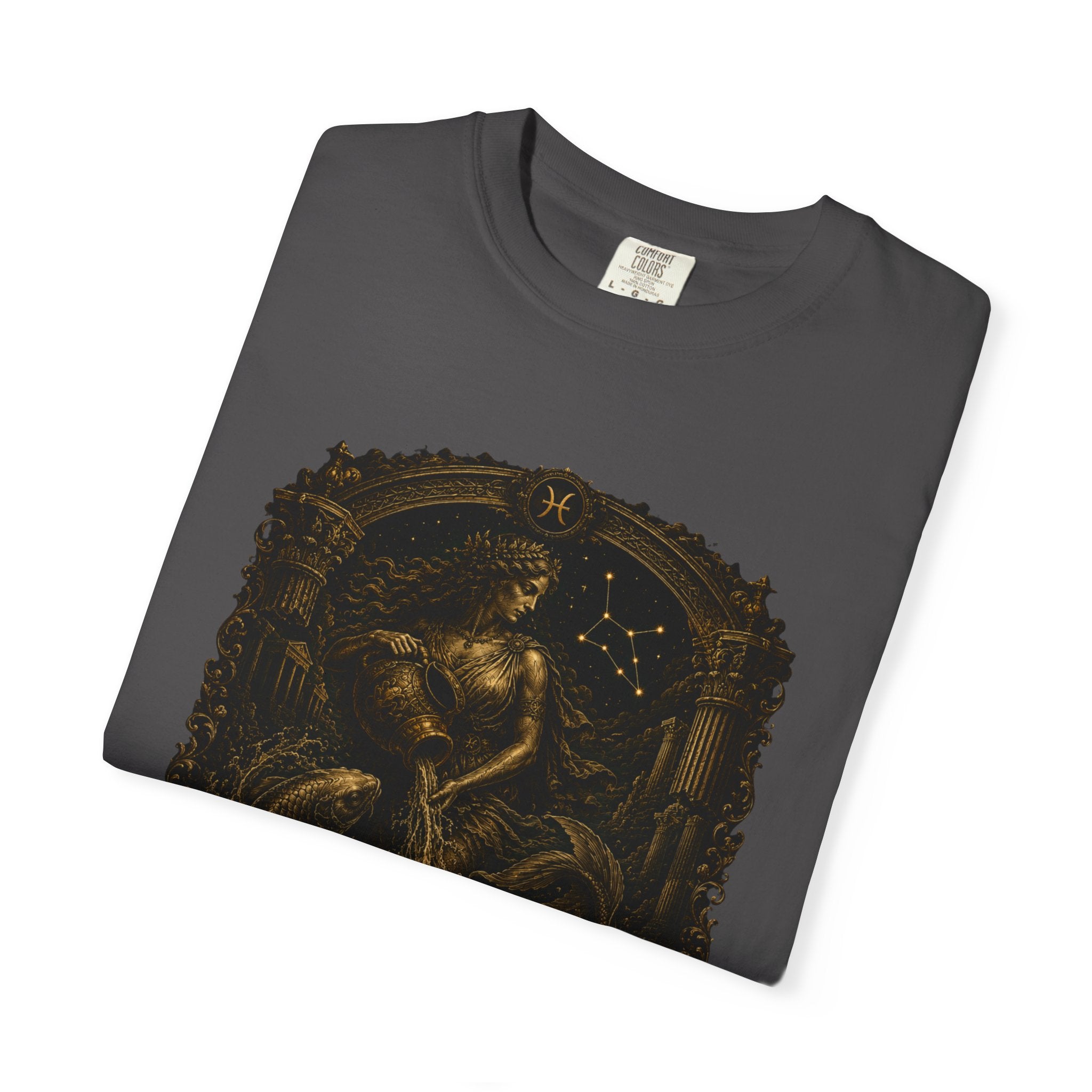 Pisces Zodiac Mermaid T-Shirt | Astrological Sign Graphic Tee
