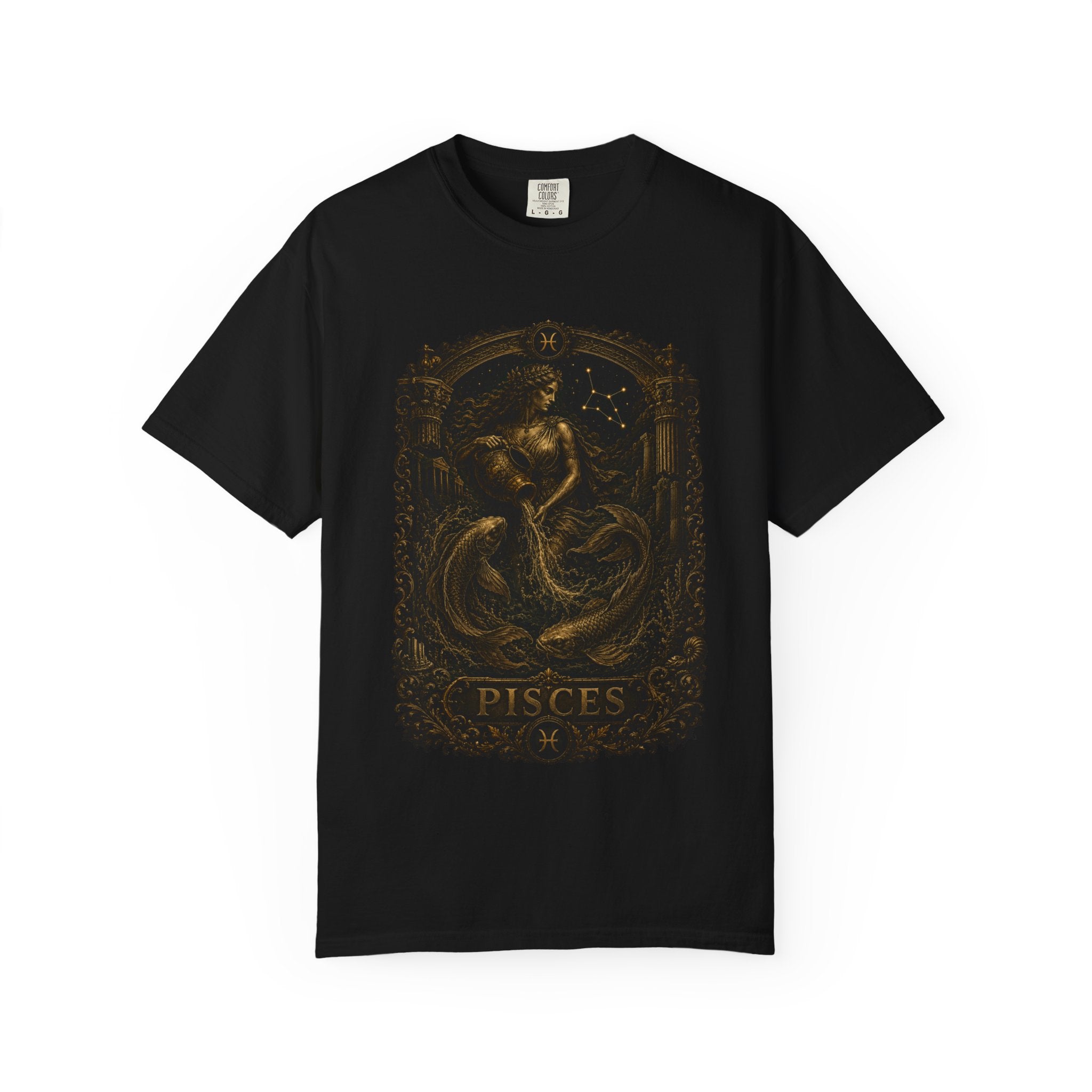 Pisces Zodiac Mermaid T-Shirt | Astrological Sign Graphic Tee