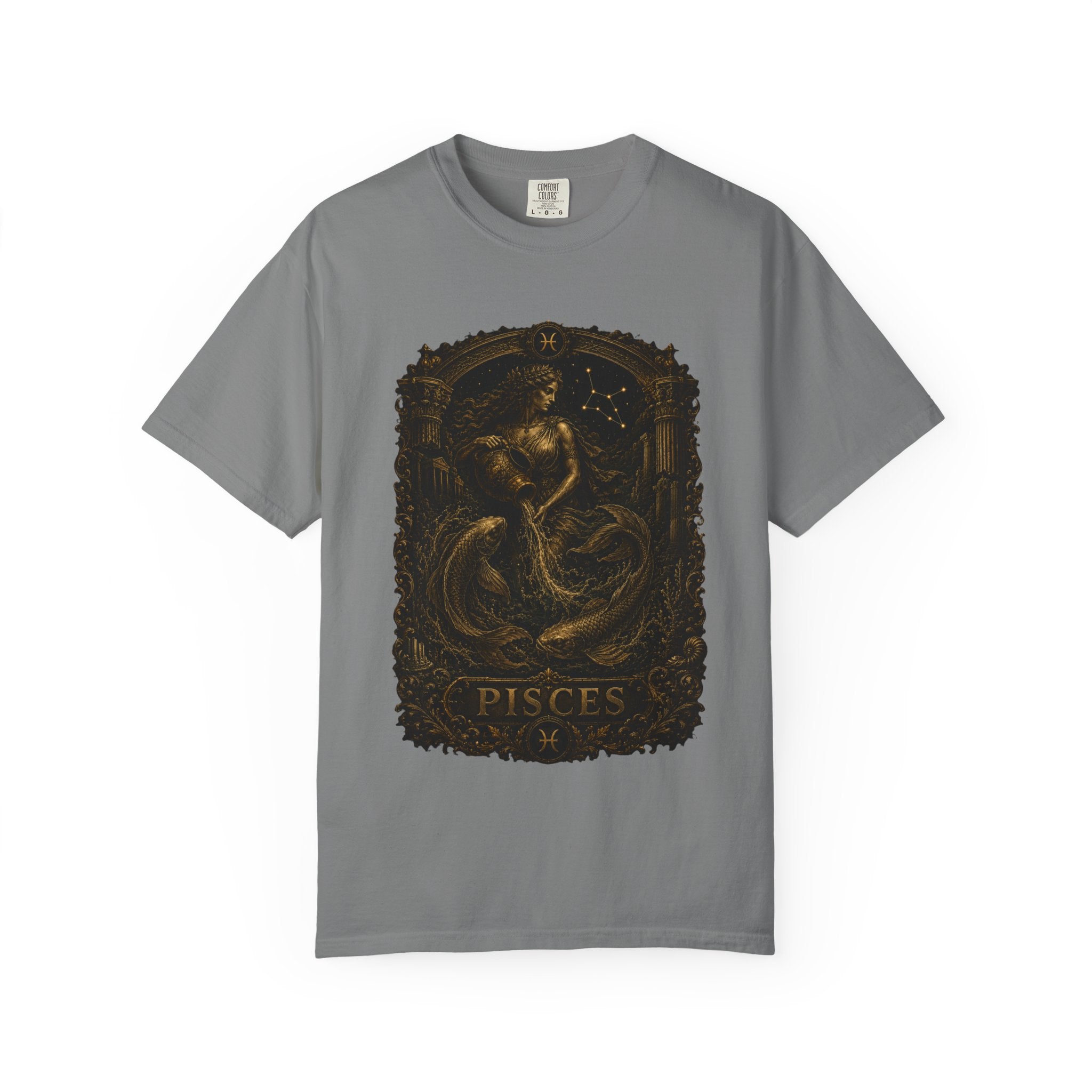 Pisces Zodiac Mermaid T-Shirt | Astrological Sign Graphic Tee