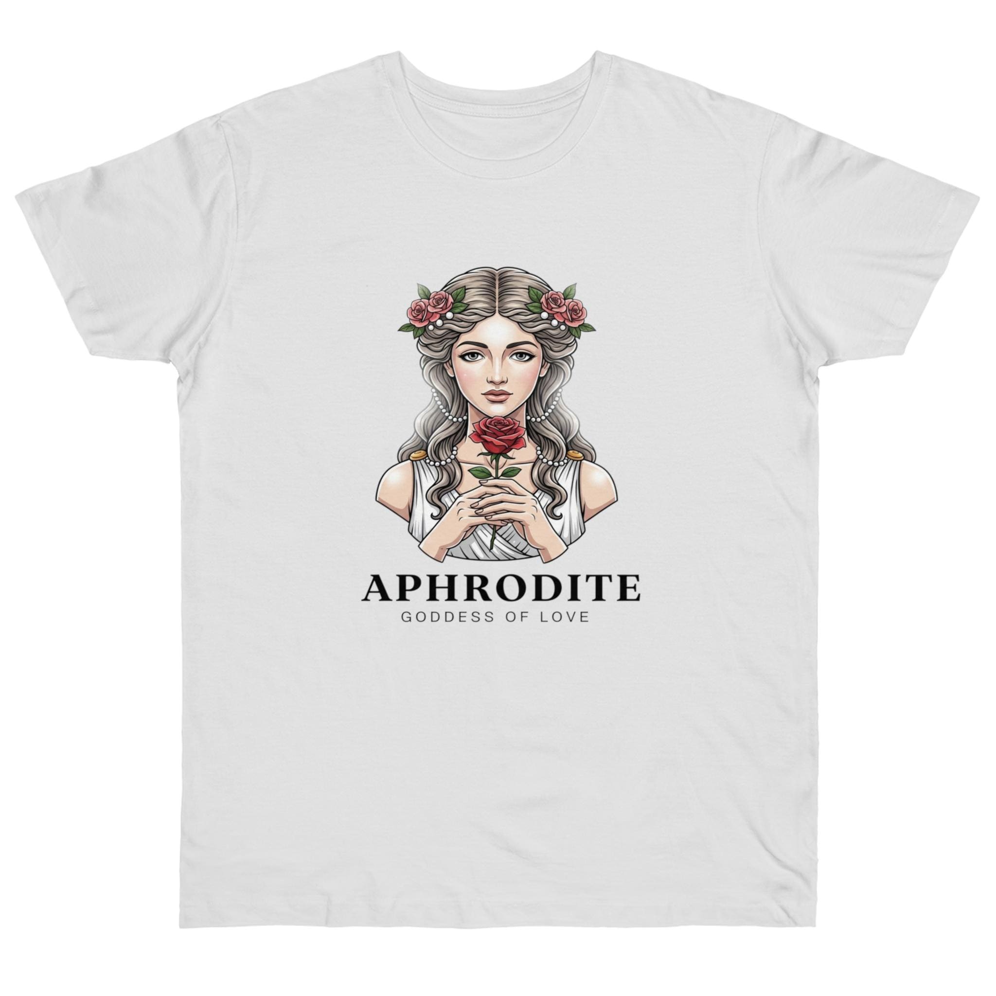 Aphrodite Greek Goddess T-Shirt | Love & Beauty Mythology Apparel | Divine Feminine Design | VellumFlow