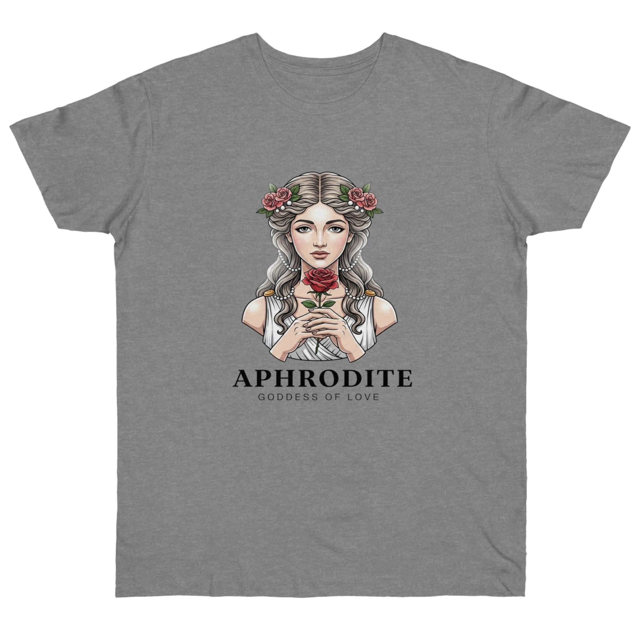 Aphrodite Greek Goddess T-Shirt | Love & Beauty Mythology Apparel | Divine Feminine Design | VellumFlow