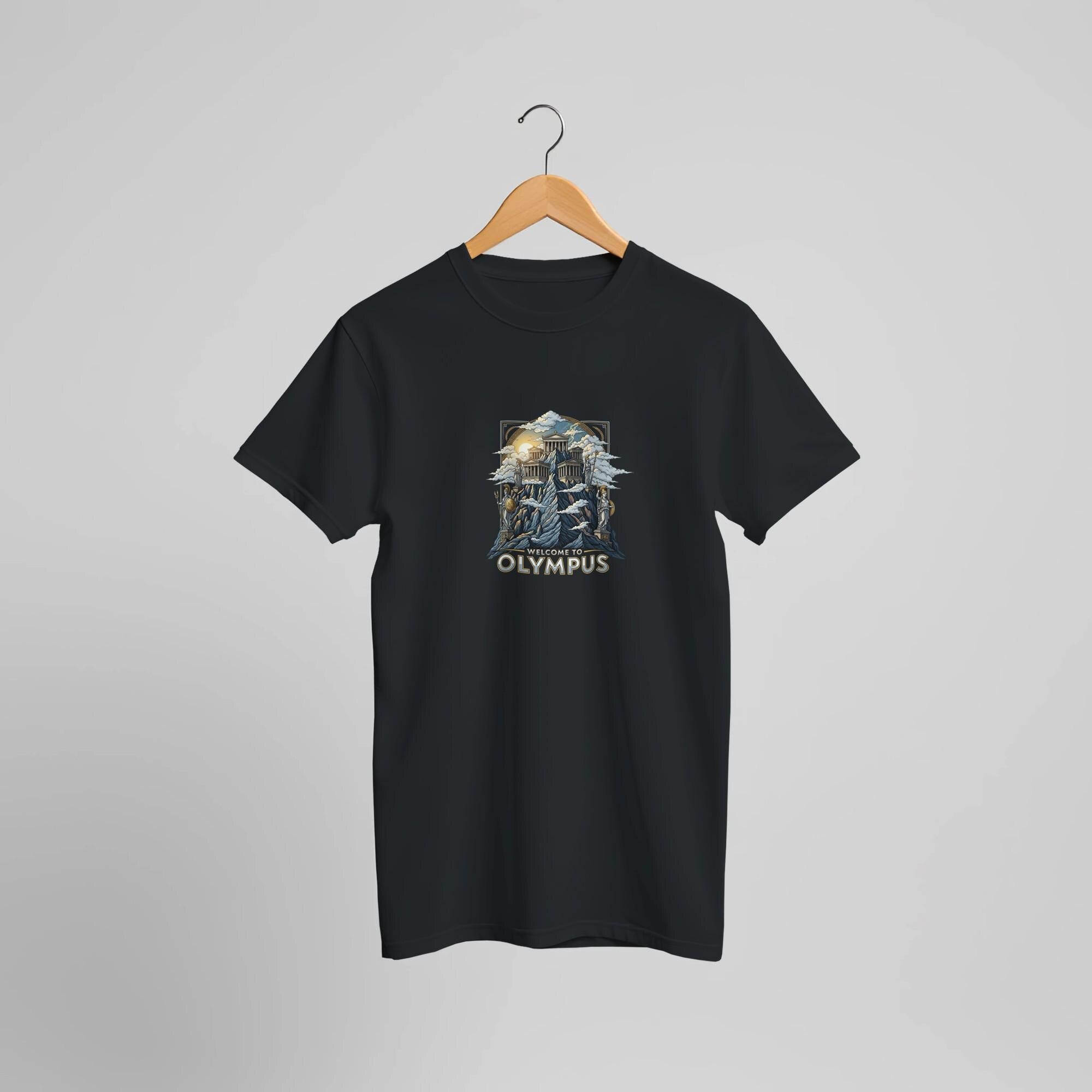 Welcome to Olympus T-Shirt – Soft Eco-Friendly Print – Unisex Clothing