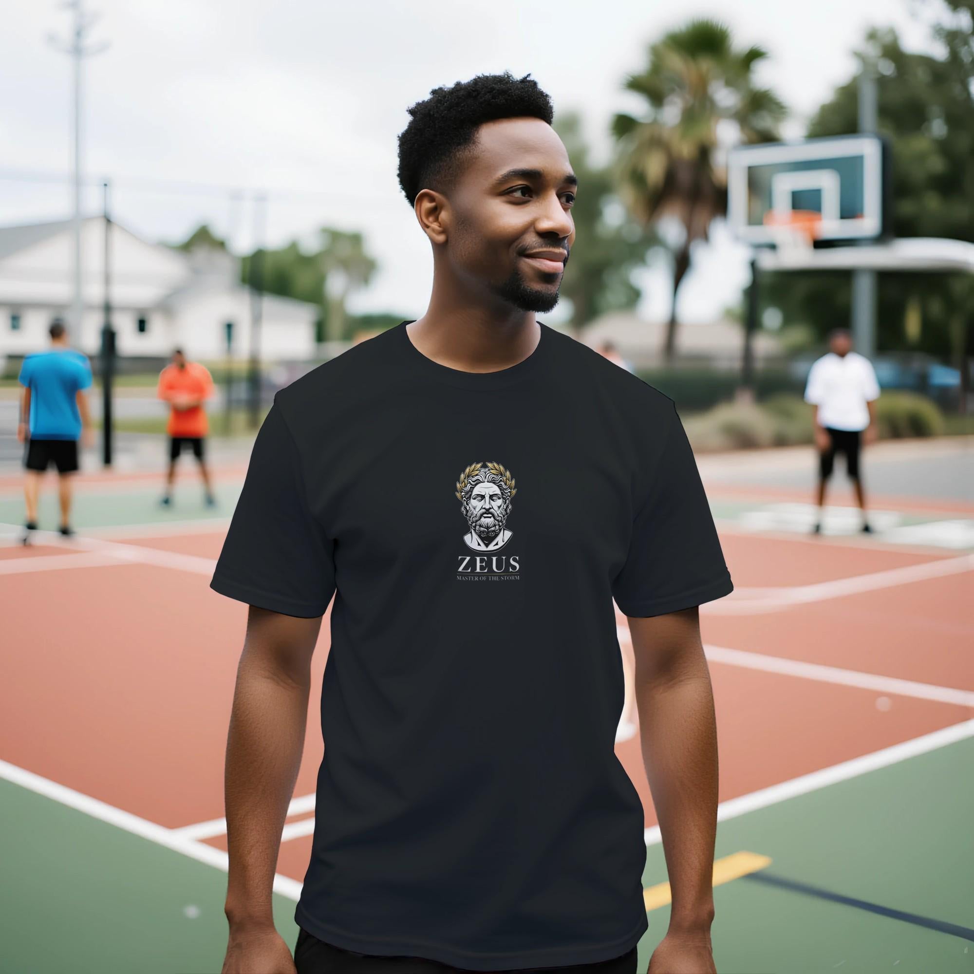 Zeus T-Shirt | Greek Mythology Art | Soft Unisex Tee for Mythology Lovers