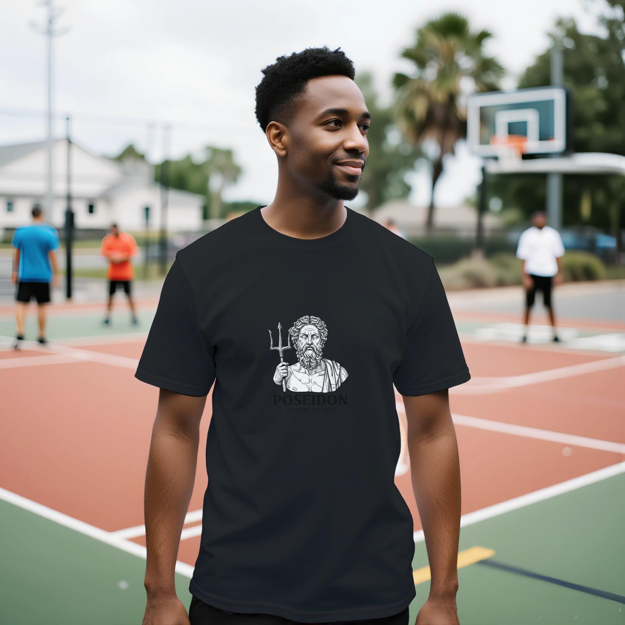Poseidon Graphic T-Shirt | Greek Mythology Inspired