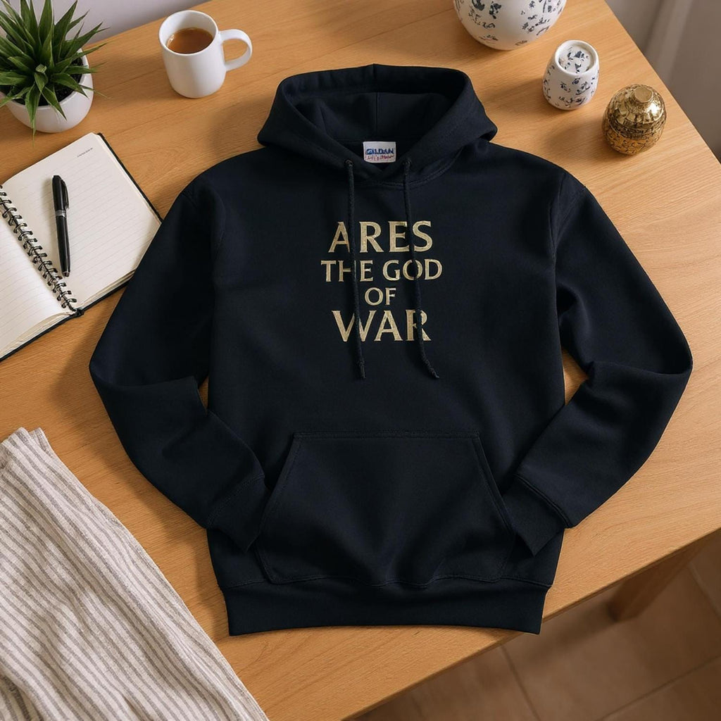 Ares Greek God T-Shirt  - Perfect Gift for Mythology Enthusiasts - Unisex Pullover Hoodie |