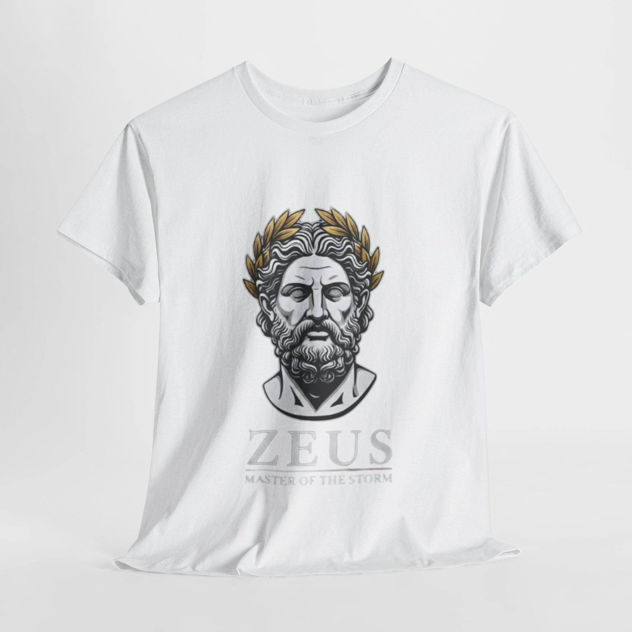 Master the Storm Unisex Heavy Cotton Tee, Perfect Gift for Mythology Lovers, Casual Wear, Birthday Gift, Unique T-shirt