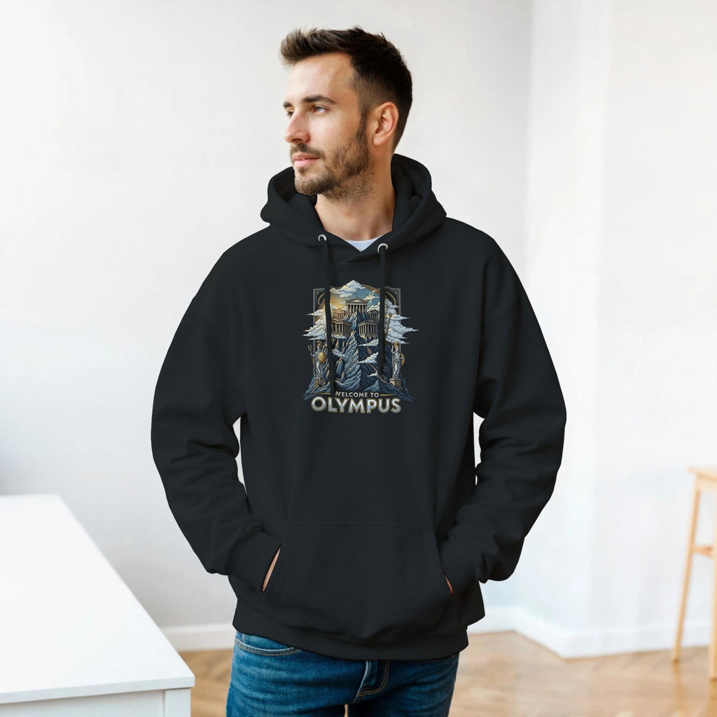 Minimalist Olympus Hoodie - Unisex Cozy Sweatshirt - Perfect for Everyday Wear