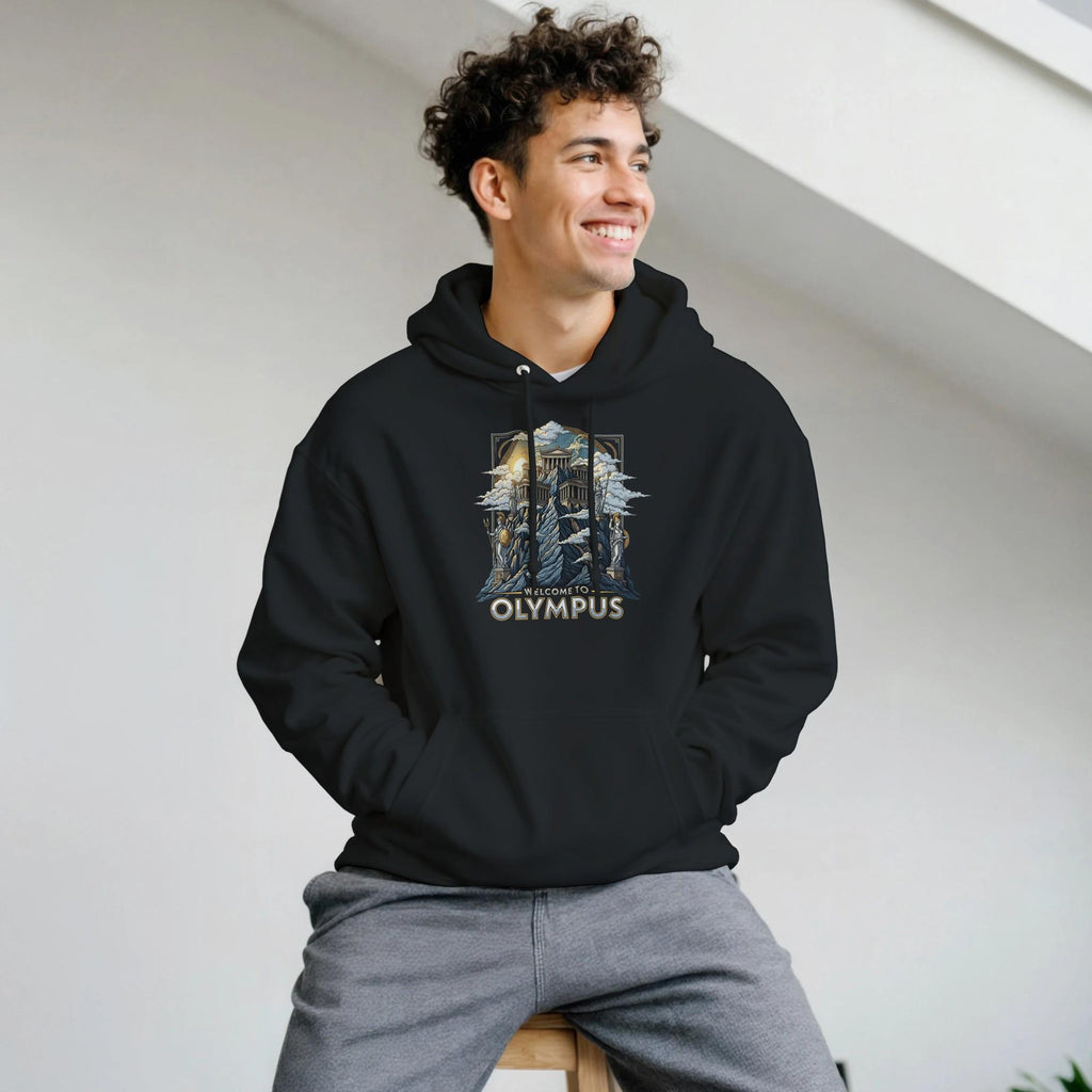 Minimalist Olympus Hoodie - Unisex Cozy Sweatshirt - Perfect for Everyday Wear
