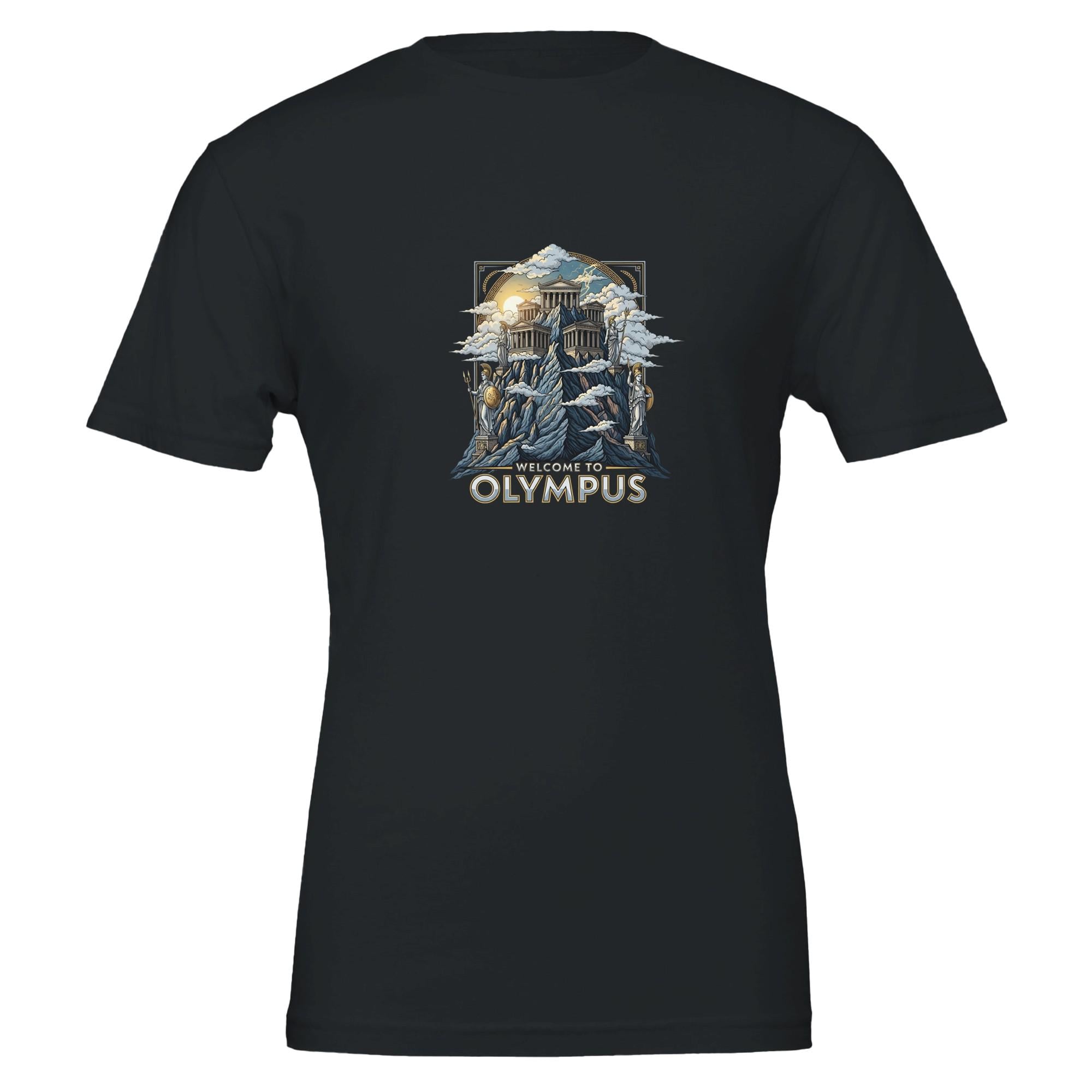 Welcome to Olympus T-Shirt – Soft Eco-Friendly Print – Unisex Clothing