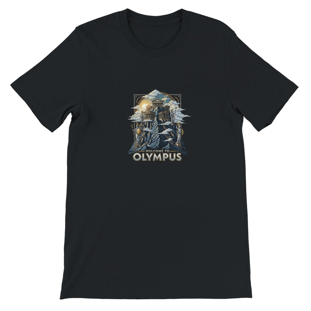 Welcome to Olympus T-Shirt – Soft Eco-Friendly Print – Unisex Clothing