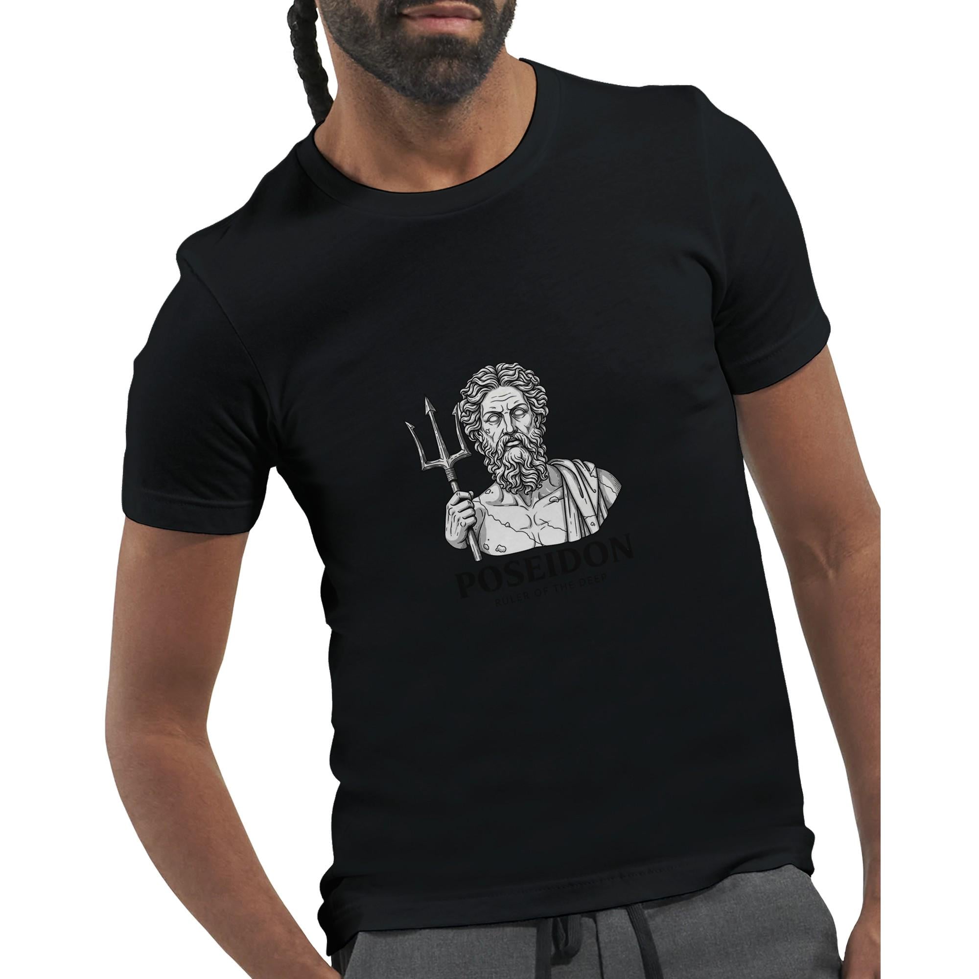 Poseidon Graphic T-Shirt | Greek Mythology Inspired