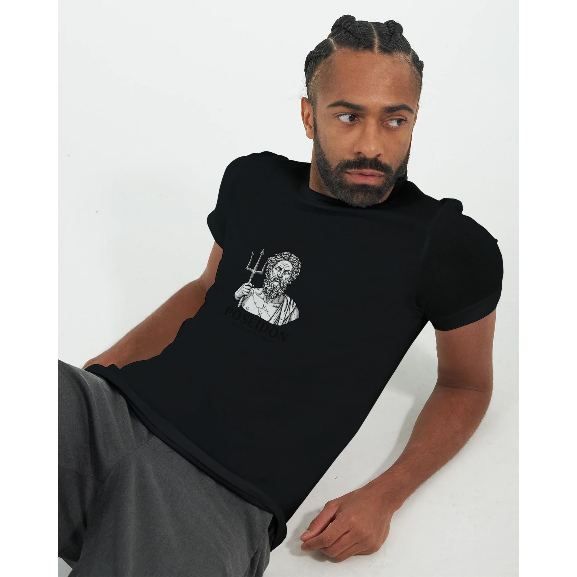 Poseidon Graphic T-Shirt | Greek Mythology Inspired