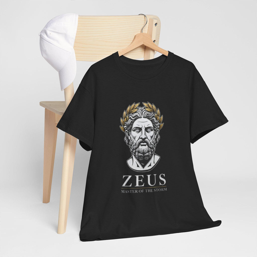 Master the Storm Unisex Heavy Cotton Tee, Perfect Gift for Mythology Lovers, Casual Wear, Birthday Gift, Unique T-shirt