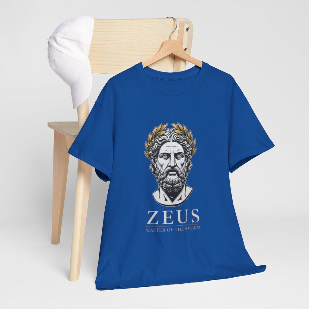 Master the Storm Unisex Heavy Cotton Tee, Perfect Gift for Mythology Lovers, Casual Wear, Birthday Gift, Unique T-shirt
