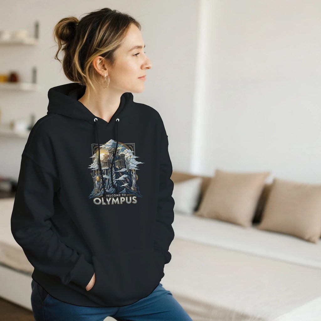 Minimalist Olympus Hoodie - Unisex Cozy Sweatshirt - Perfect for Everyday Wear